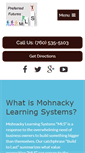 Mobile Screenshot of mohnackylearningsystems.com